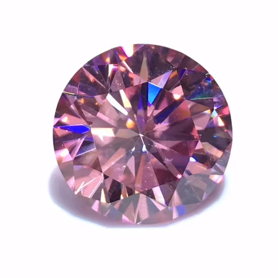3ex Shiny Round Cut Loose CZ Gemstone for Gifts