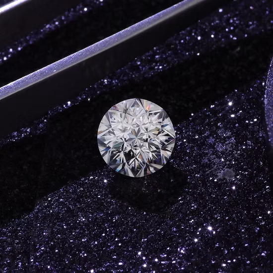 New Product Maple Cut Vvs Moissanite Diamond Round Cut Gra Certified Moissanite Loose Gemstone
