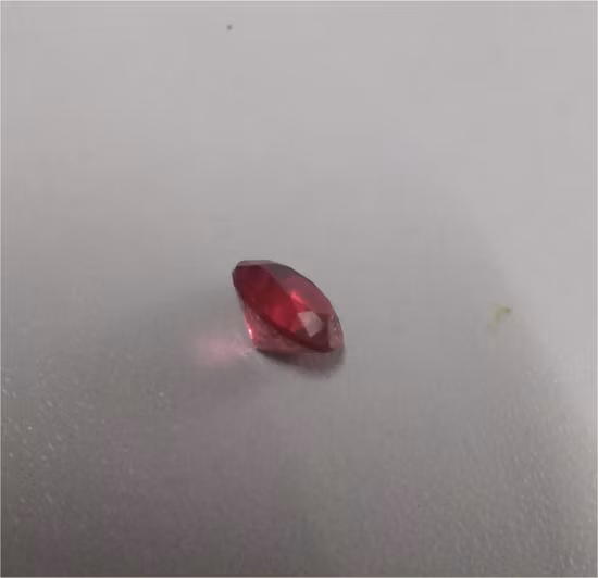 2 мм рубиновое стекло круглой розовой формы стеклянный камень свободный рубиновый драгоценный камень