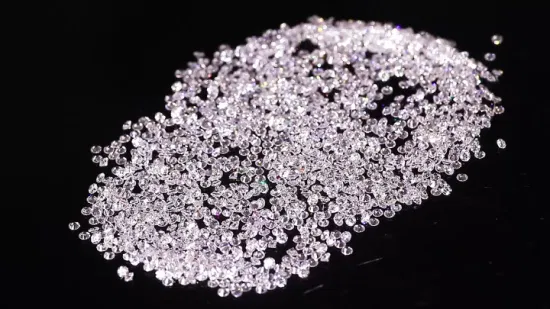 100% чистый настоящий бриллиант, выращенный в лаборатории, по оптовой цене за штуку из Китая для изготовления женских обручальных колец