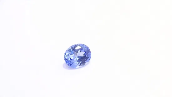 Оптовая продажа Синтетический камень Голубой сапфир, выращенный в лаборатории Голубой сапфир грушевидной огранки Свободные драгоценные камни